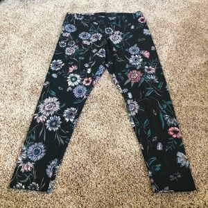 XL Old Navy Floral Leggings